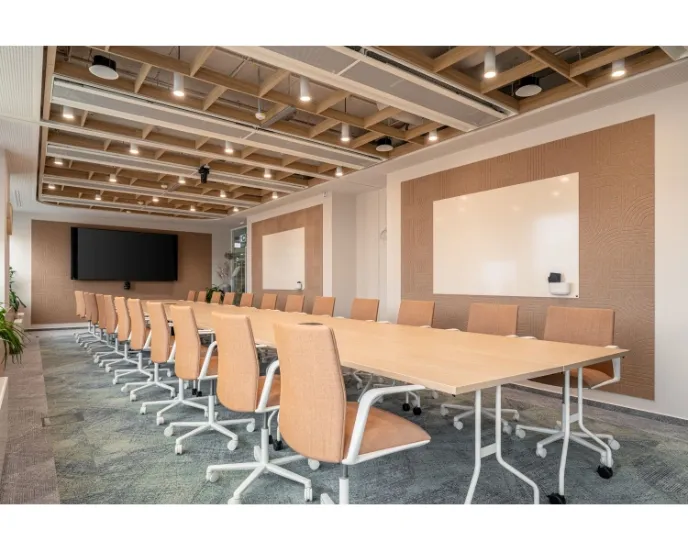 PET panels applicated in office