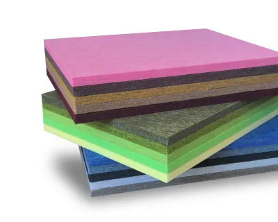 What is a polyester acoustic panel