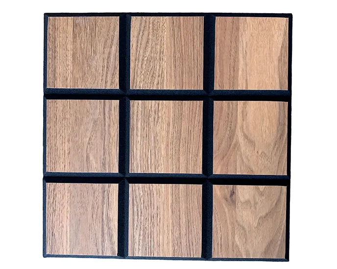 Holzfurnier PET-Platte