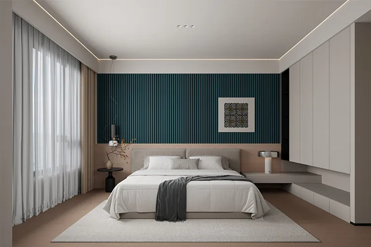 Waterproof Acoustic Wall Panels with PVC Surface