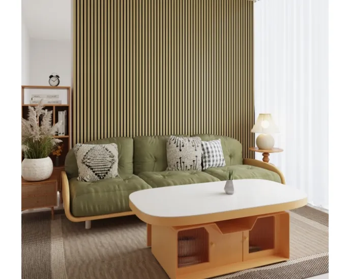Technical wood veneer with three-side