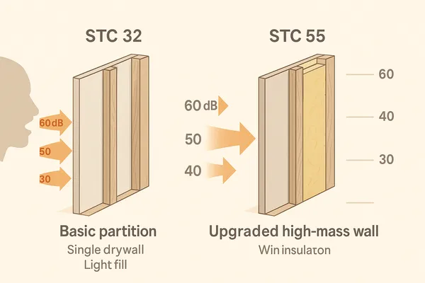 Qué es el STC y cuántos dB necesitas